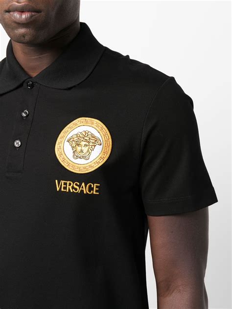 mr porter Versace polo shirt